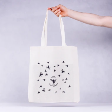 Baumwolltasche mit Bienen